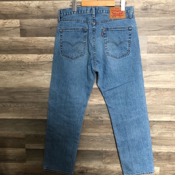 Levi’s 501 90s Straight Leg Denim Jeans Size 33 - Picture 11 of 13